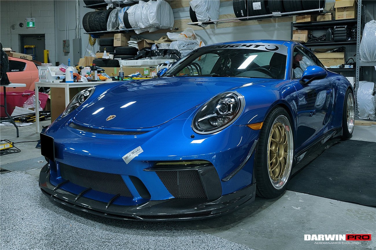 2017 - 2019 Porsche 911 991.2 GT3 Only BKSS Style Carbon Fiber Front lip